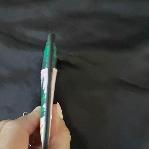 Kate Spade Slim Card Case Holder Pink Multi Pineapple K7190 - Picture 7 of 7